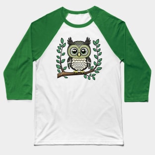 Wise owl Baseball T-Shirt